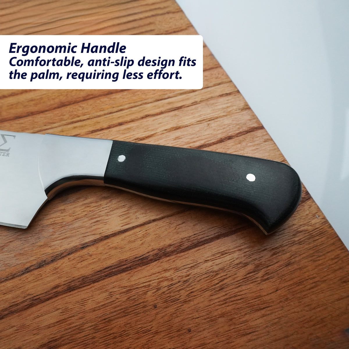 Edge Master Japanese Chef Knife 8 Inch with Paring Knife – Professional Sharp HC Steel Kitchen Knife Gift Set