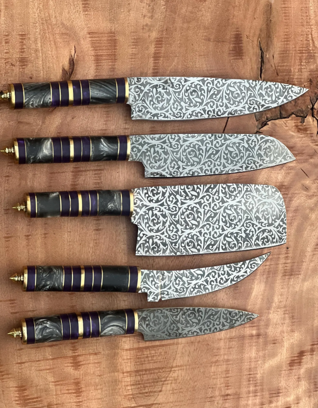 Artico Handmade Art Designed Culinary Chef Set best Christmas Gift for Him/ Her