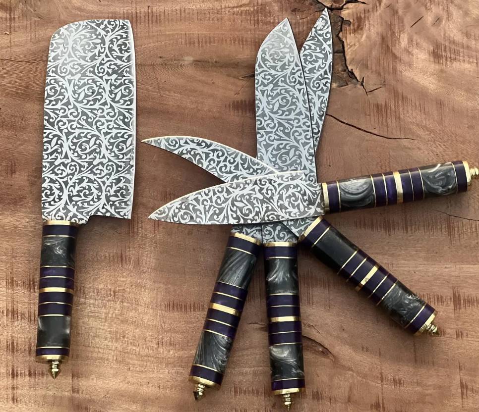 Artico Handmade Art Designed Culinary Chef Set best Christmas Gift for Him/ Her