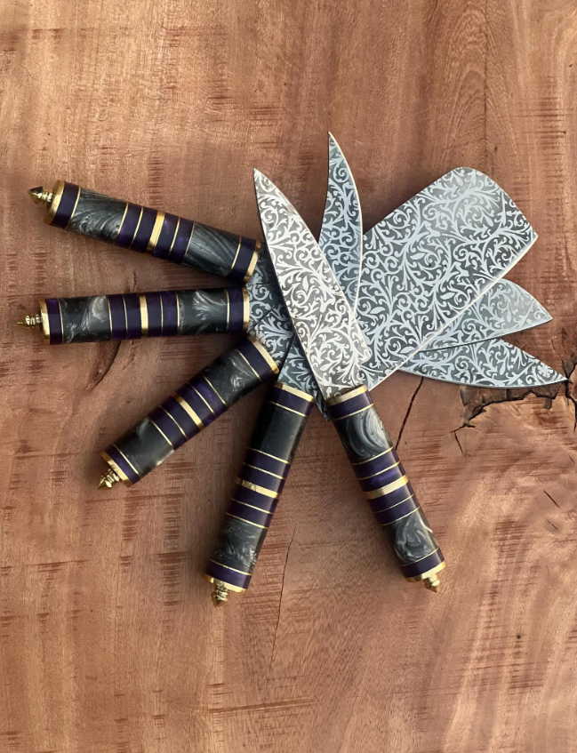 Artico Handmade Art Designed Culinary Chef Set best Christmas Gift for Him/ Her