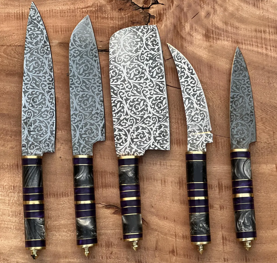 Artico Handmade Art Designed Culinary Chef Set best Christmas Gift for Him/ Her
