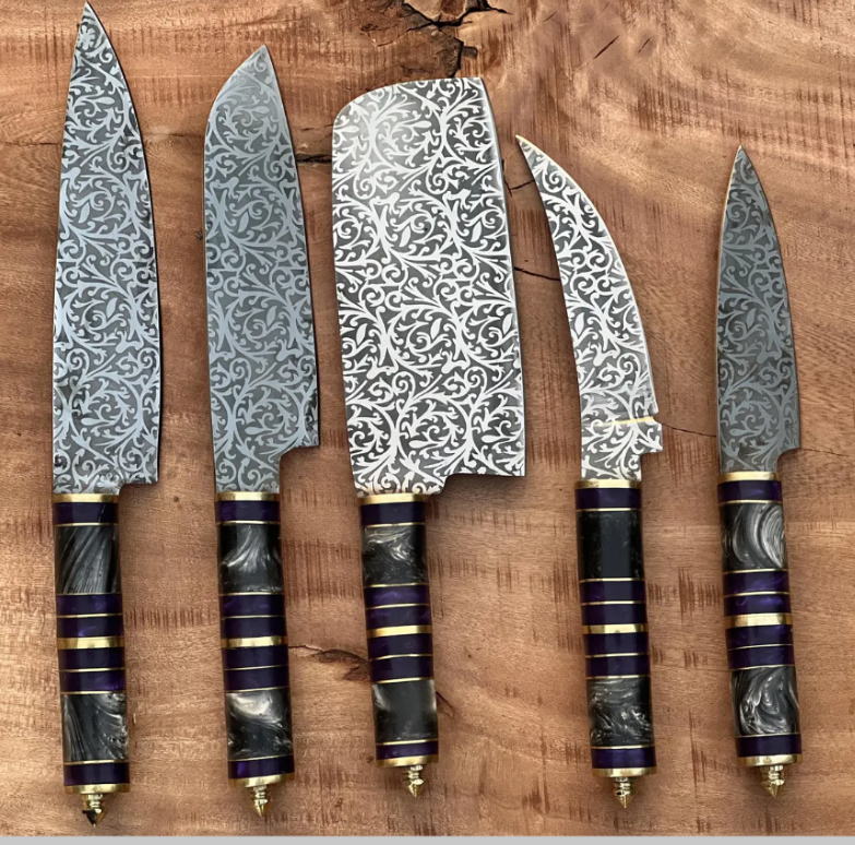 Artico Handmade Art Designed Culinary Chef Set best Christmas Gift for Him/ Her