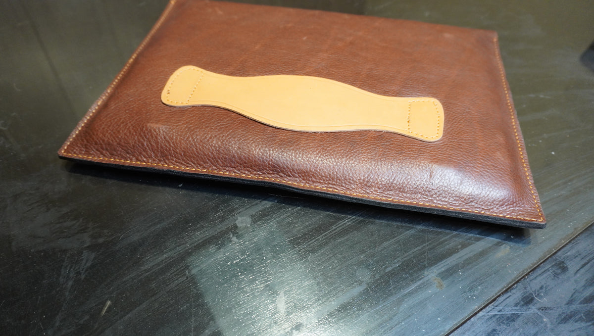 Handmade Genuine Leather simple bag for college and office, Pure Leather