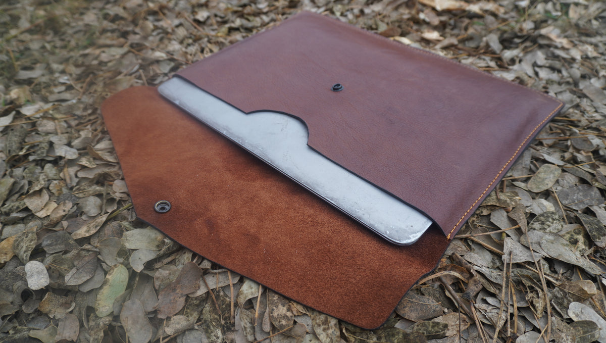 Handmade Genuine Leather simple bag for college and office, Pure Leather