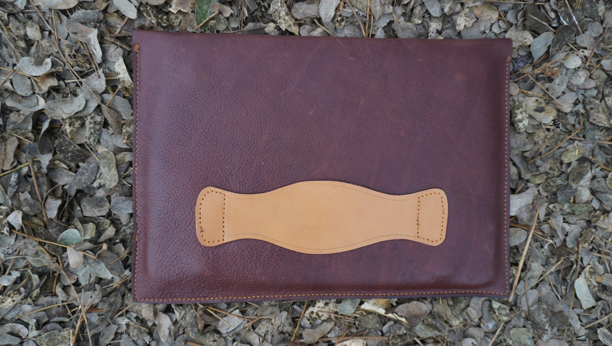 Handmade Genuine Leather simple bag for college and office, Pure Leather