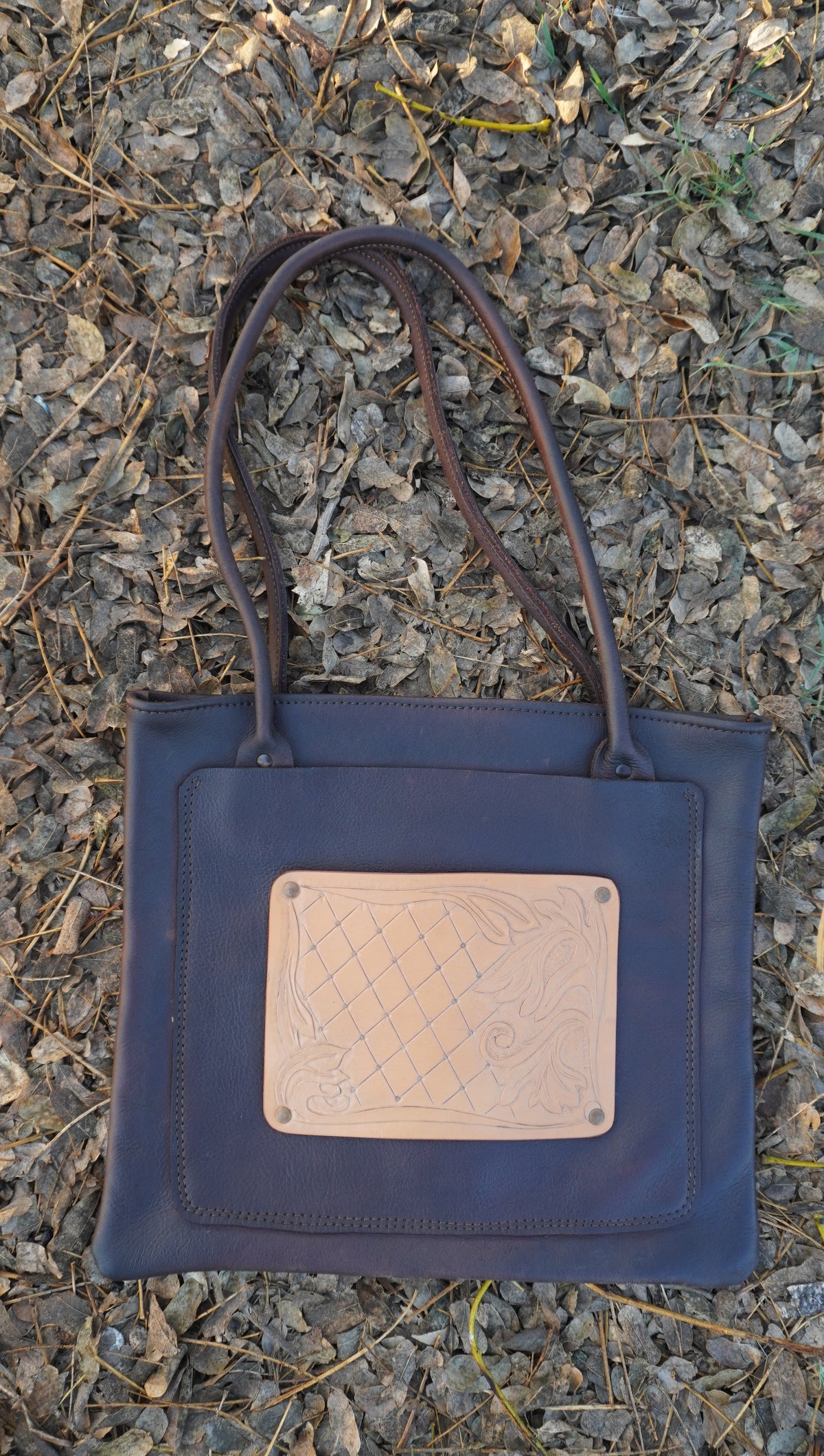 Handmade Genuine Leather designed Tote bag for college and office, Pure Leather and handcrafted tote bag for Gift, Best gift idea
