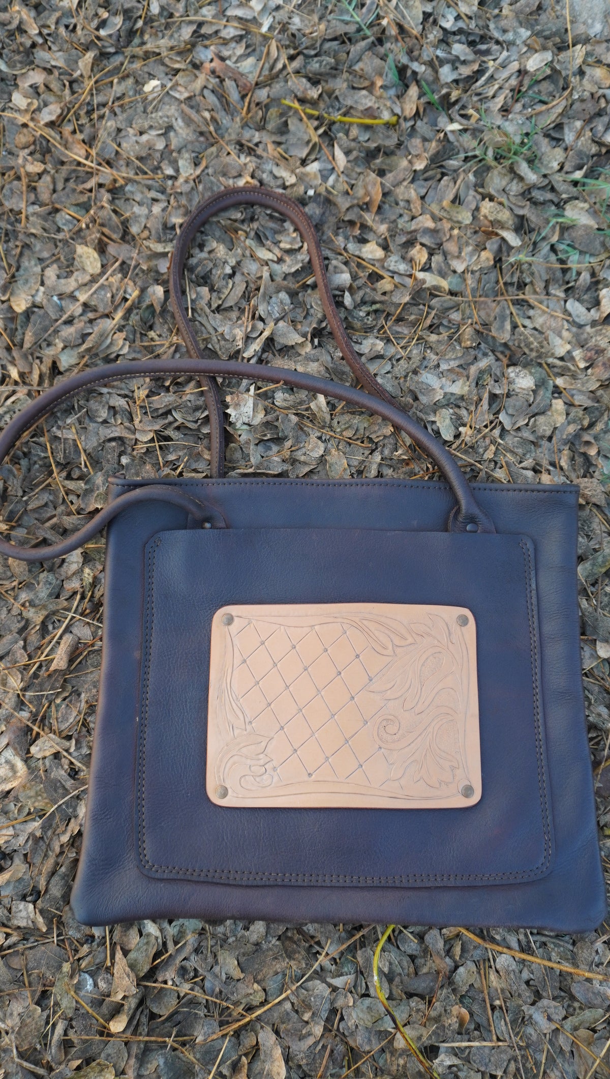 Handmade Genuine Leather designed Tote bag for college and office, Pure Leather and handcrafted tote bag for Gift, Best gift idea