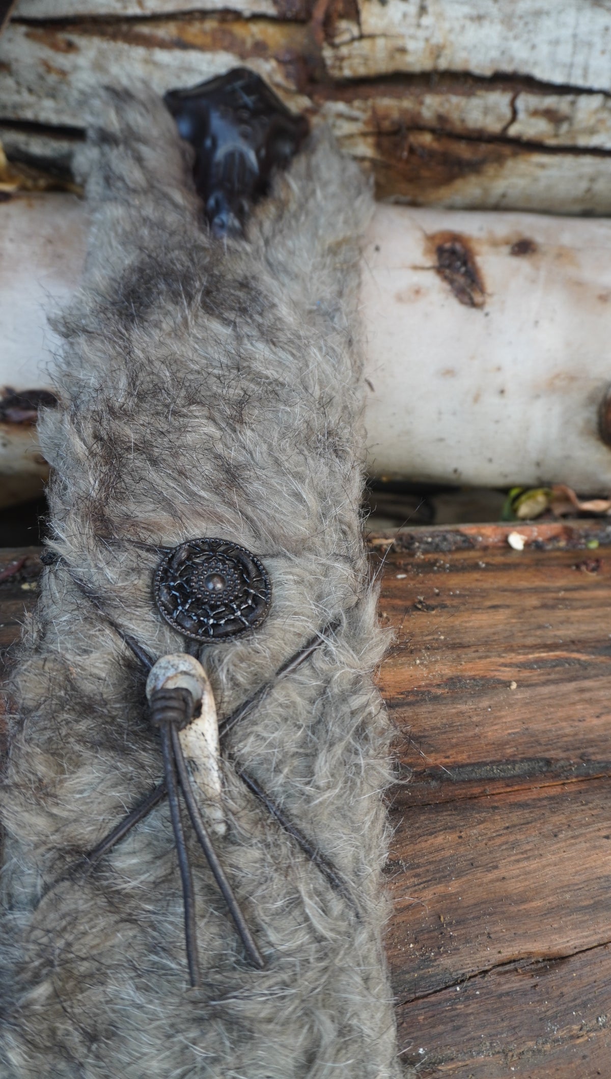 Conan’s Father Sword Replica – Moose Pommel & Fur Sheath