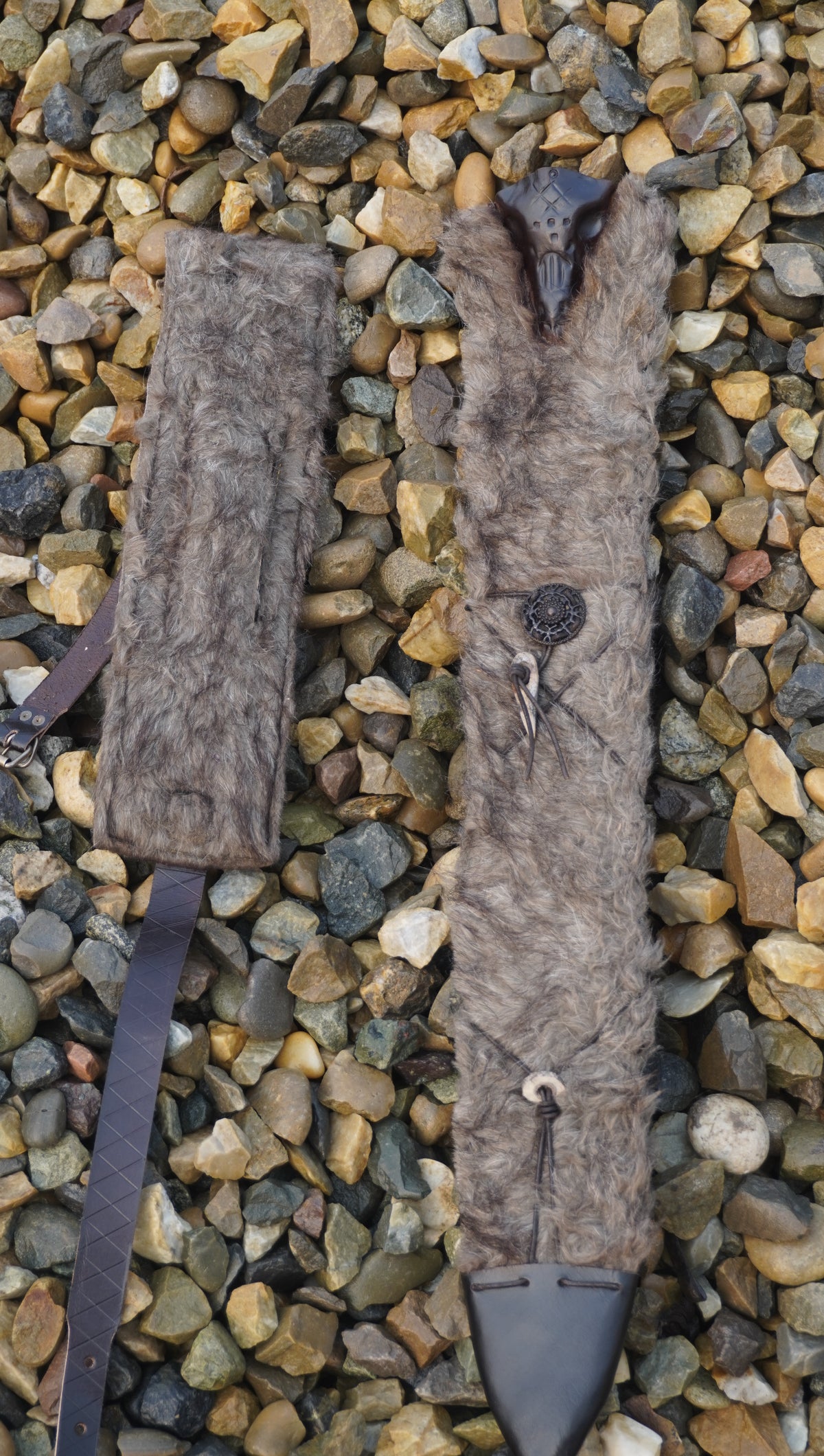 Conan’s Father Sword Replica – Moose Pommel & Fur Sheath