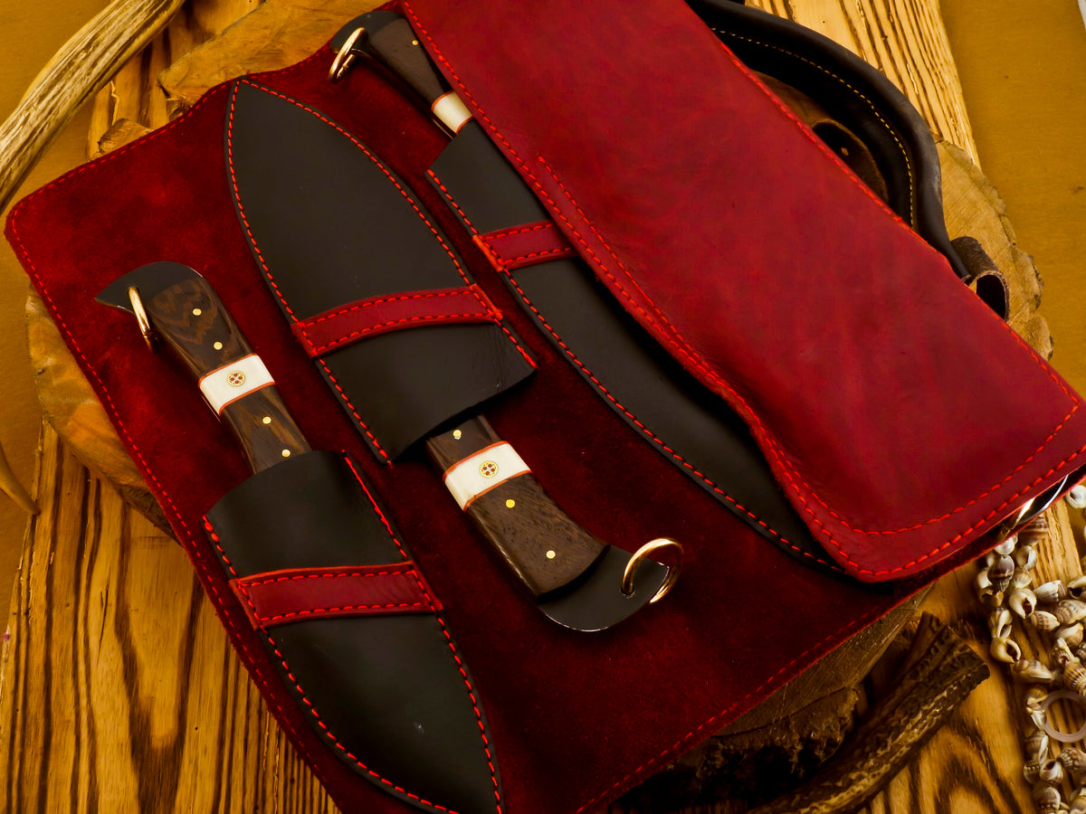Niyo Series Professional Chef Set with  Leather Kit