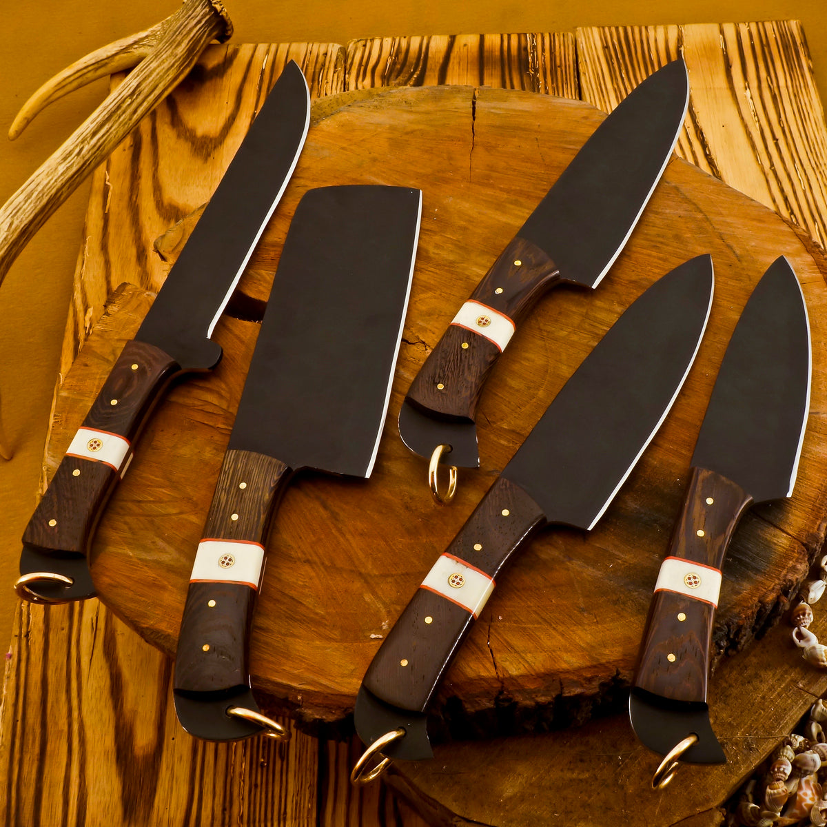Niyo Series Professional Chef Set with  Leather Kit