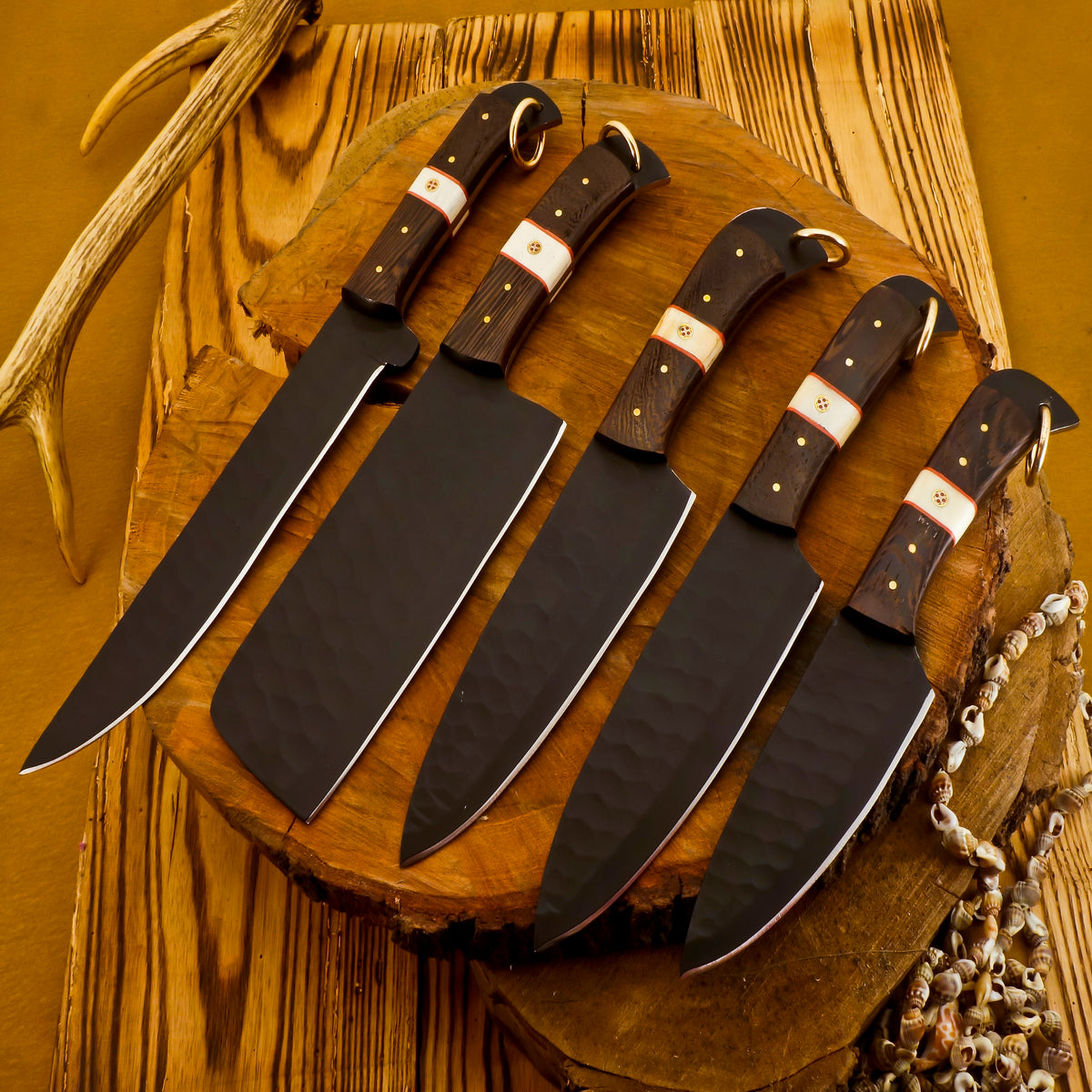 Niyo Series Professional Chef Set with  Leather Kit